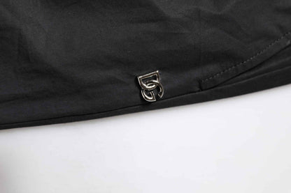 Black Cotton TAORMINA Formal 2 Piece Suit