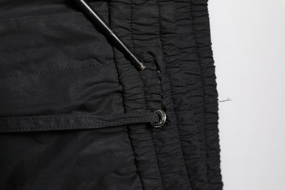 Black Cotton TAORMINA Formal 2 Piece Suit
