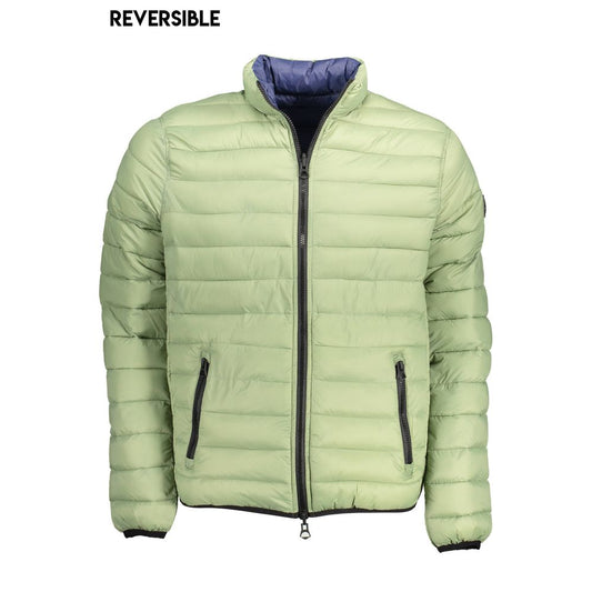 Green Nylon Men's Jacket