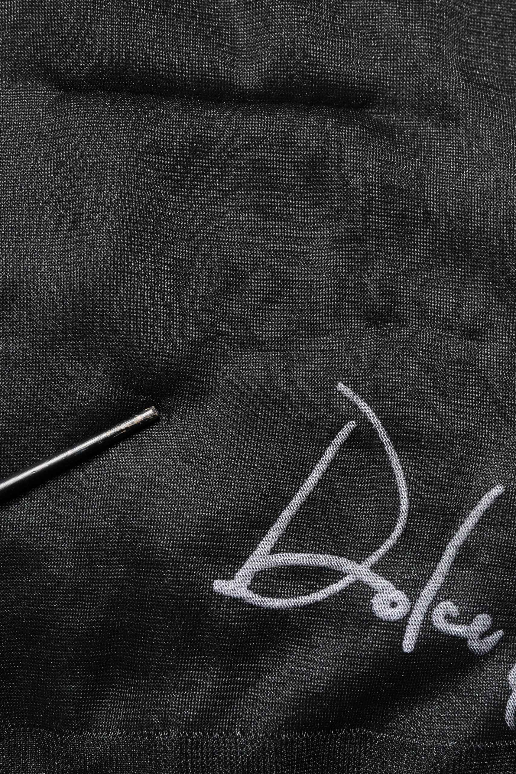 Black Logo Knitted Crewneck Pullover Sweater