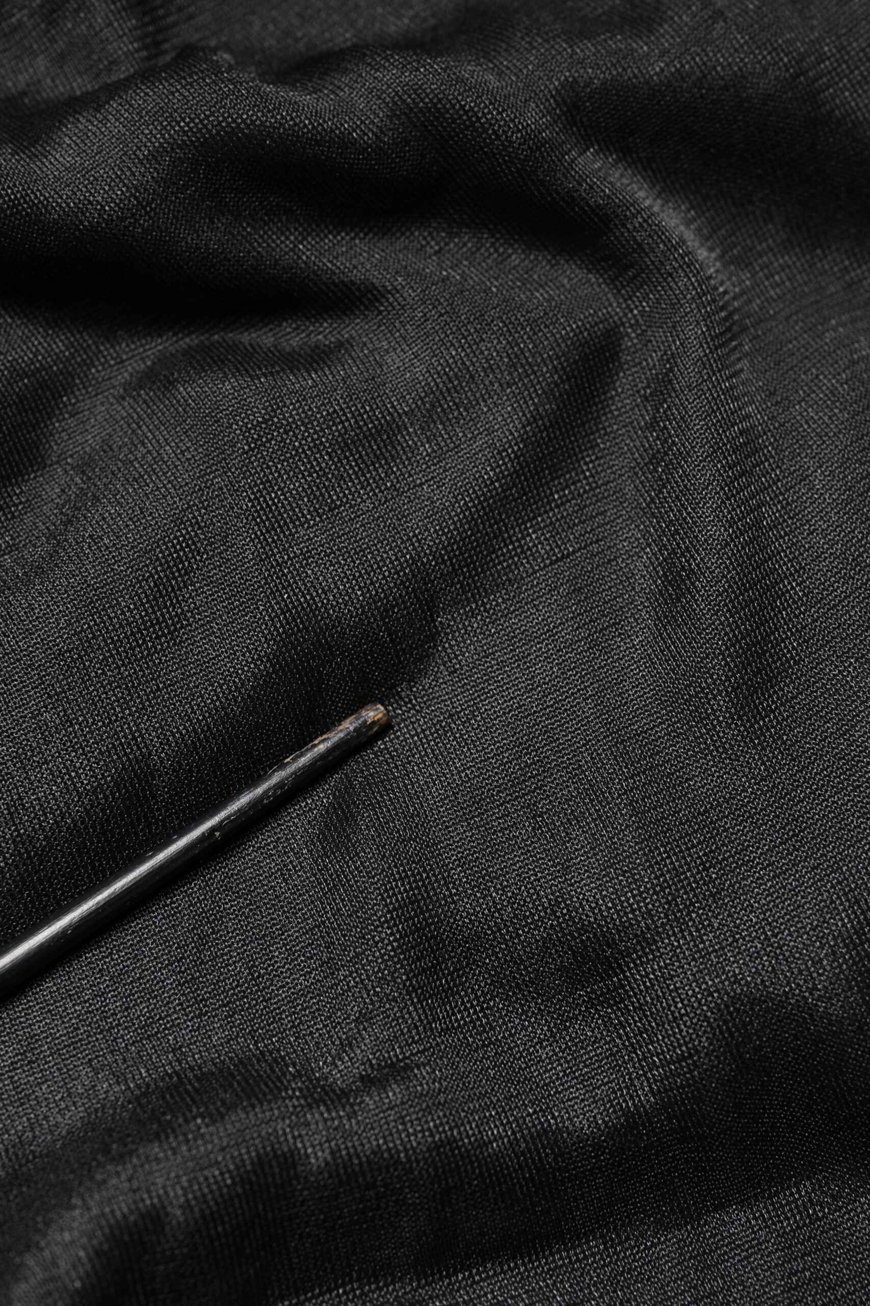 Black Logo Knitted Crewneck Pullover Sweater