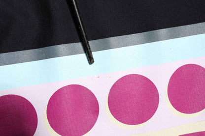 Multicolor Printed Logo Short Sleeve T-shirt