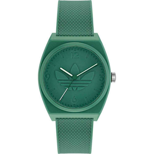 Bicolor Synthetic Sport Watch