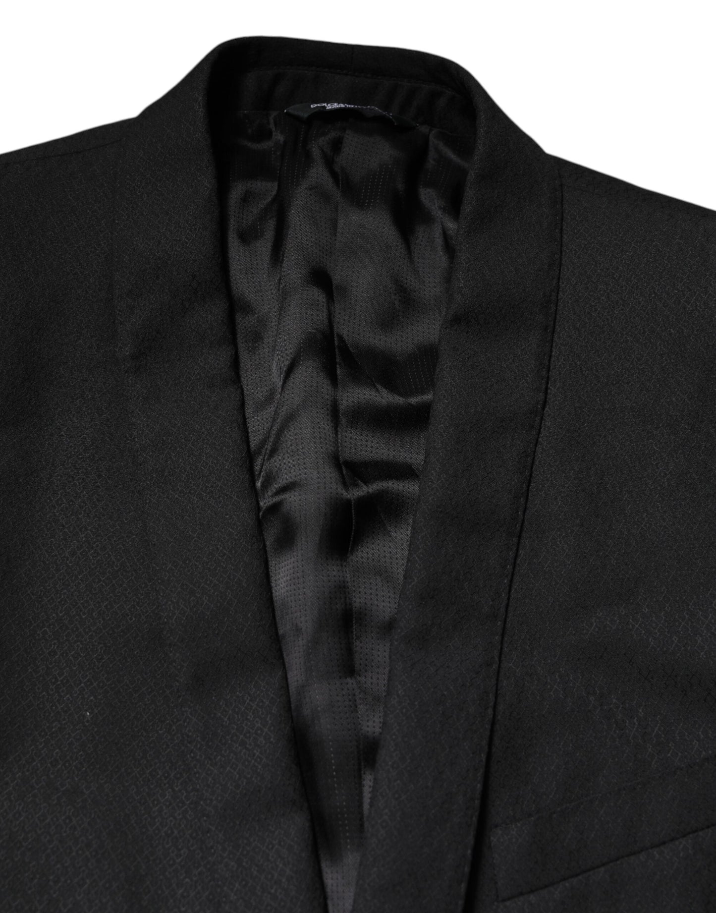 Black GOLD Single Breasted Suit Coat Blazer