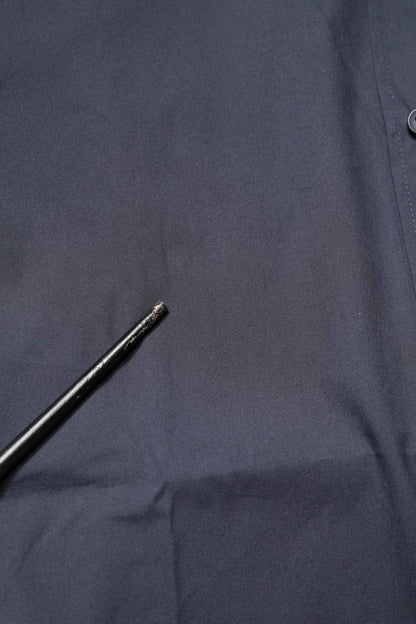 Dark Blue GOLD Cotton Dress Formal Shirt
