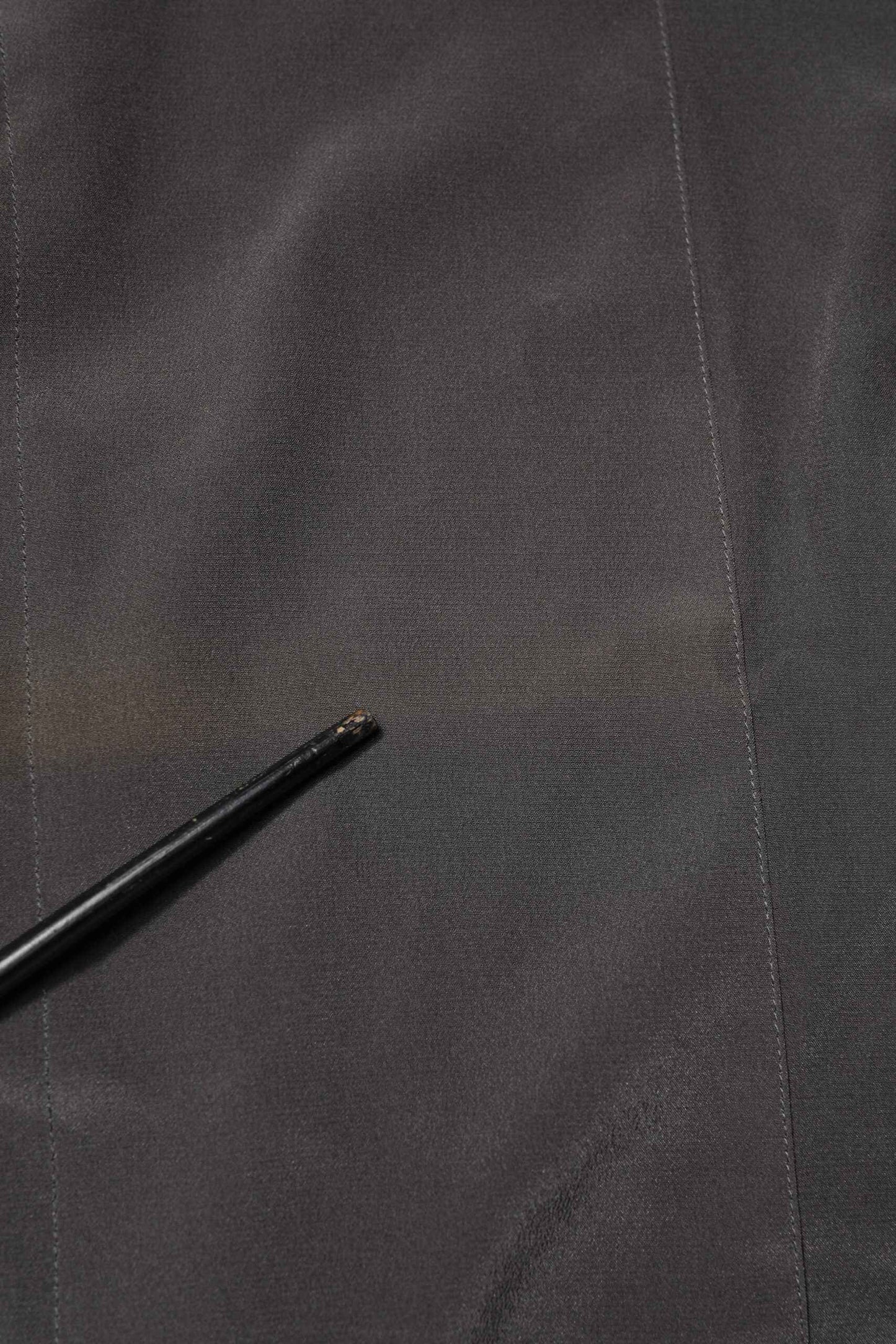 Dark Gray Silk GOLD Dress Formal Shirt