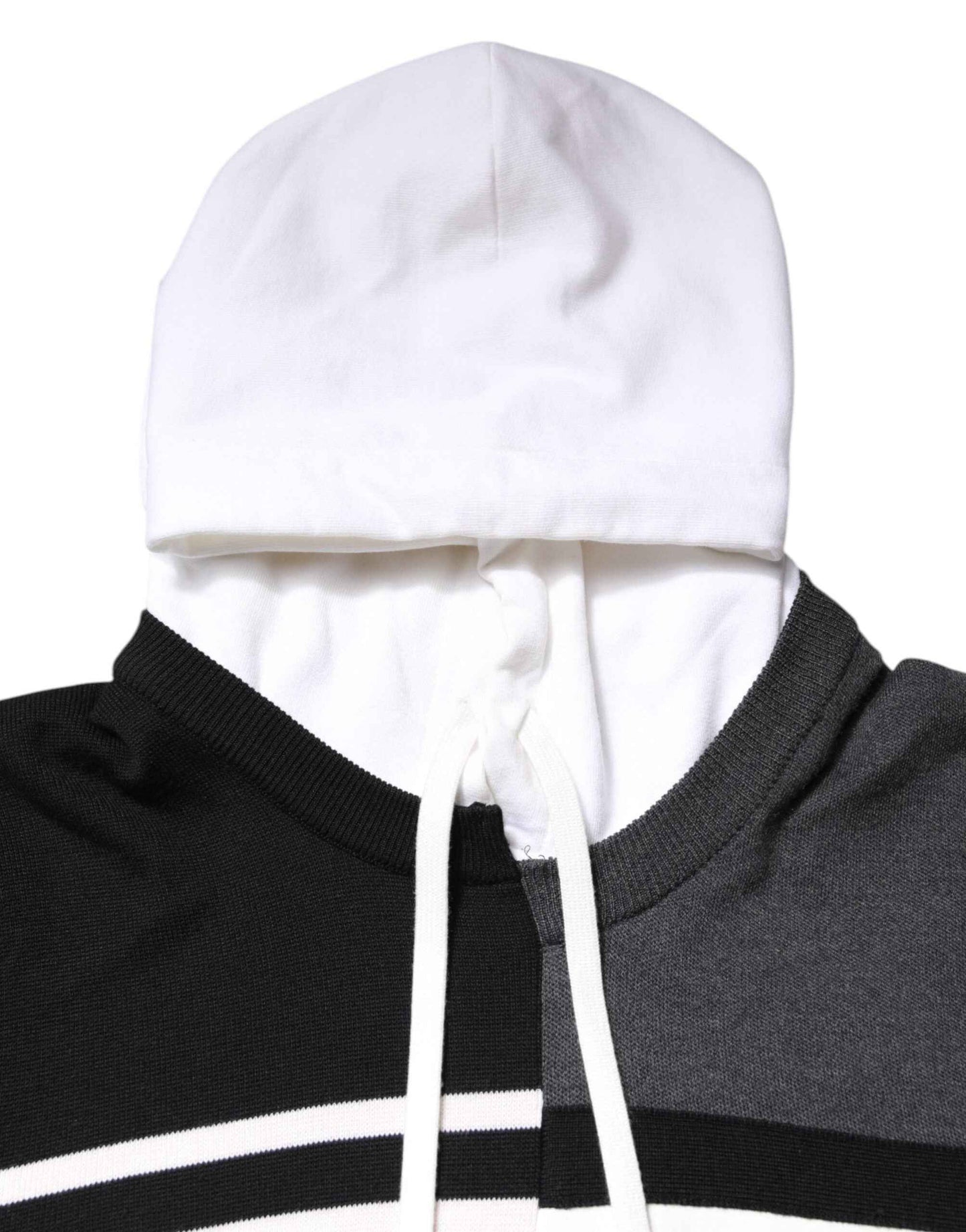 Multicolor Logo Pullover Hooded Sweater