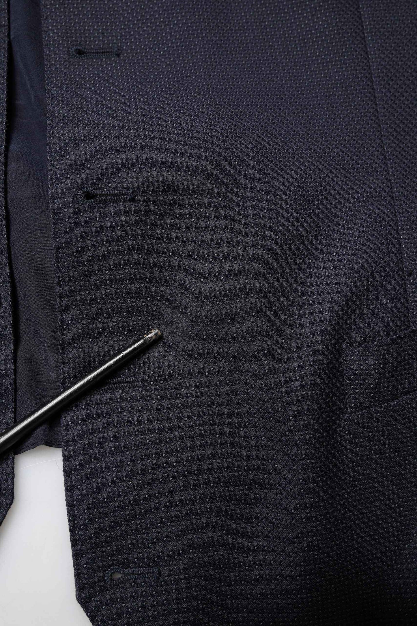 Black Wool Waistcoat Dress Formal Vest