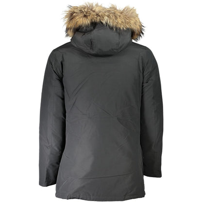 Gray Cotton Men's Jacket