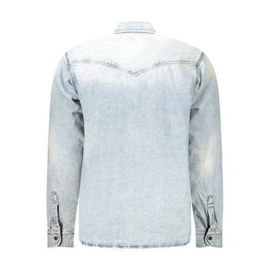 Blue Cotton Shirt