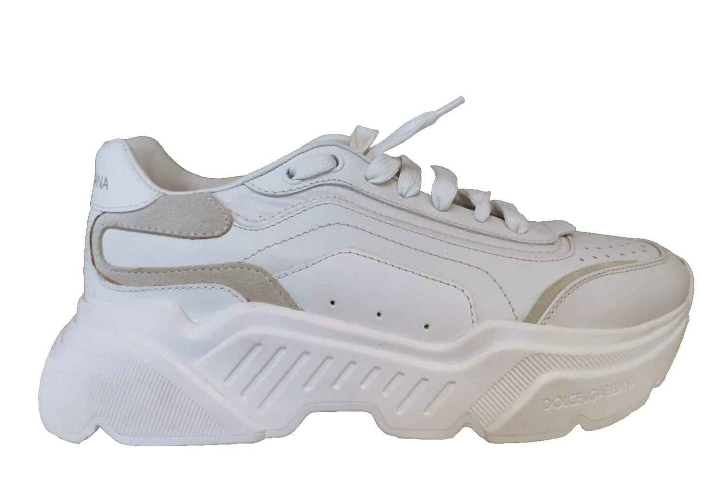 White Daymaster Low Top Mens Sneakers Shoes