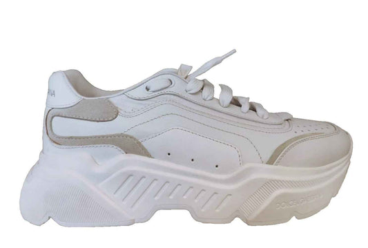 White Daymaster Low Top Mens Sneakers Shoes