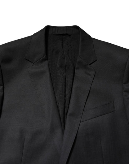 Dark Gray MARTINI 2 Pc Single Breasted Suit