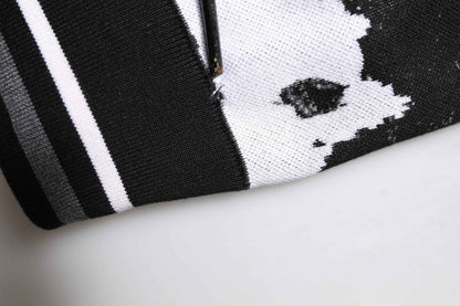 Multicolor Logo Crew Neck Pullover Sweater