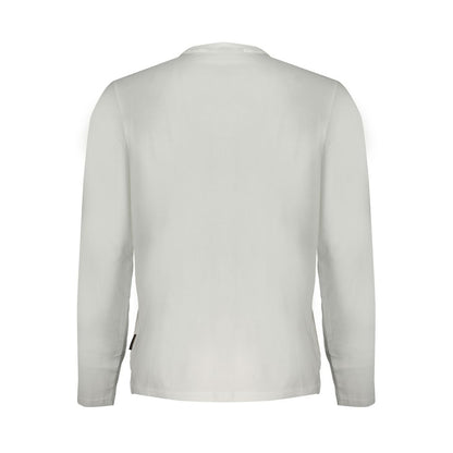 White Cotton Men T-Shirt