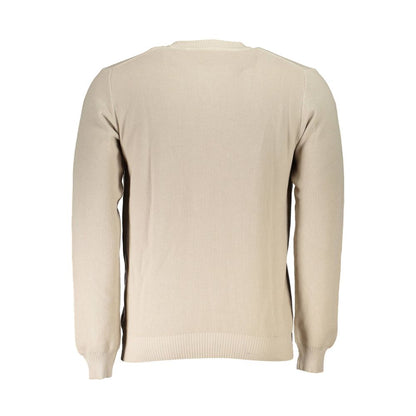Beige Organic Cotton Men's Sweater