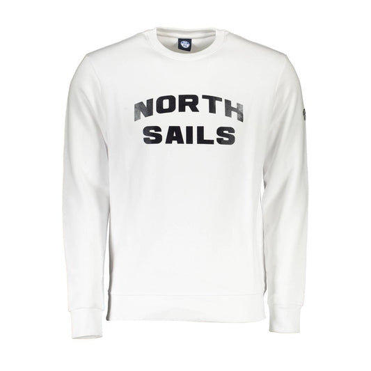 Bianco Cotton Men Sweatshirt