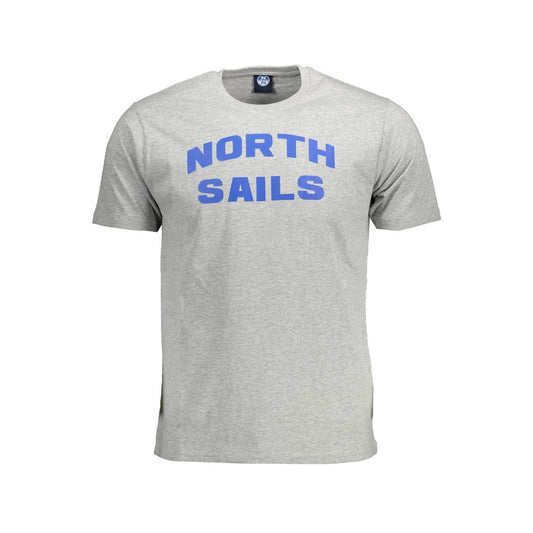 Grigio Cotton Men T-Shirt
