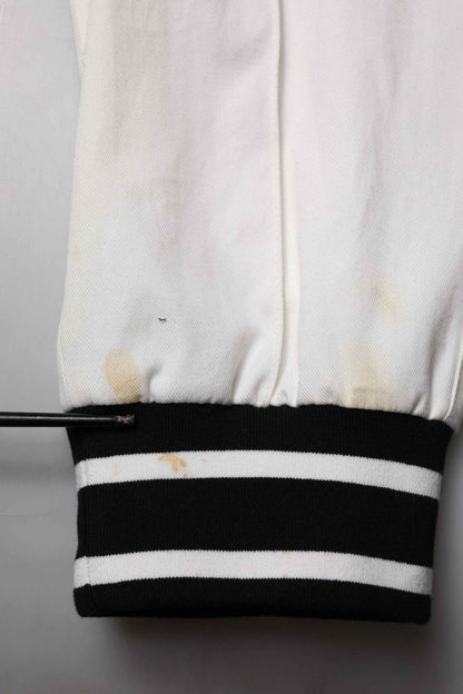 White Cotton Cargo Jogger Men Pants