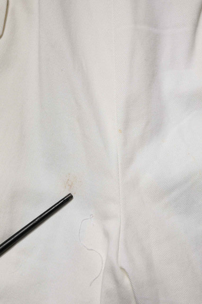 White Cotton Cargo Jogger Men Pants