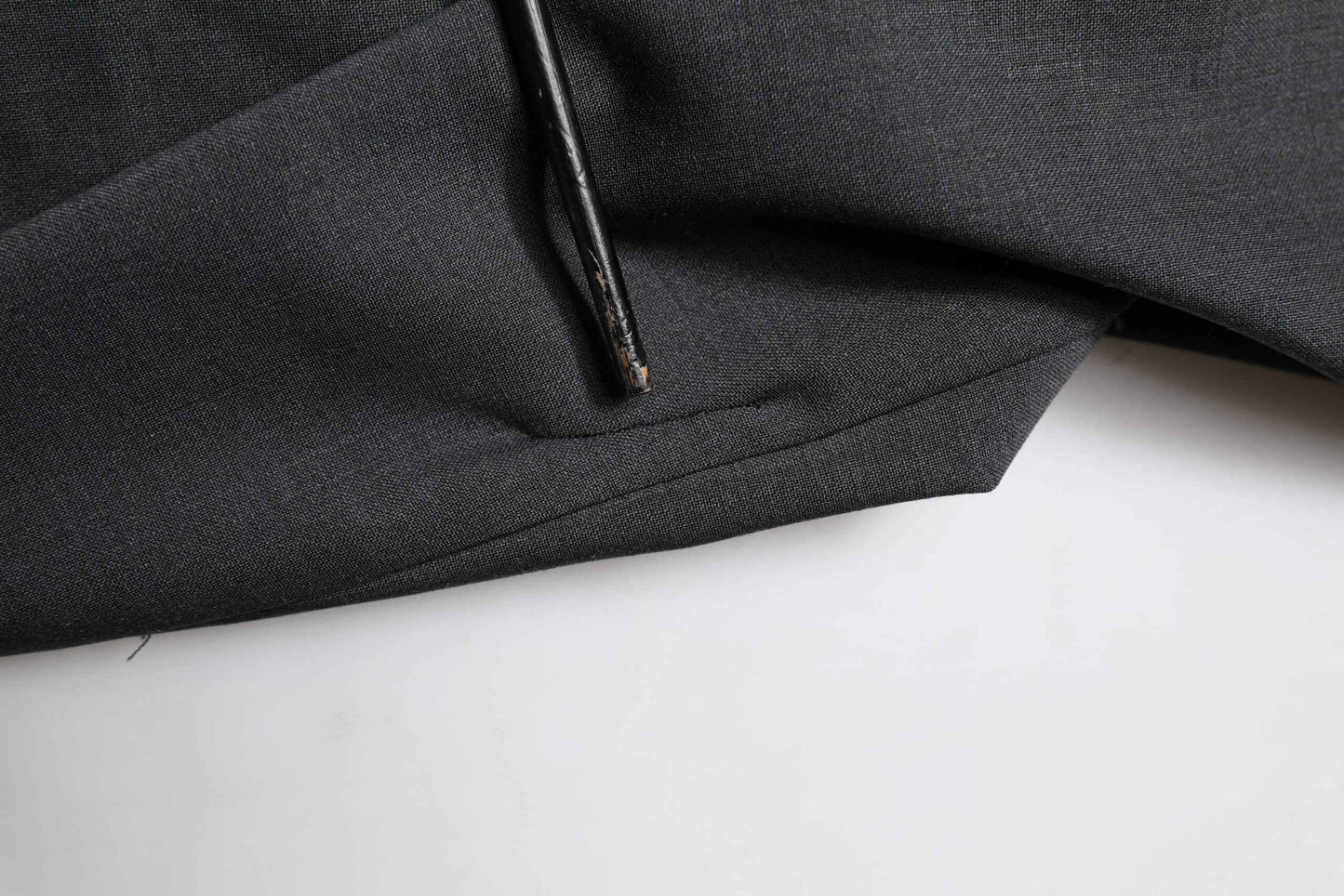 Black Wool Dress Slim Formal Pants