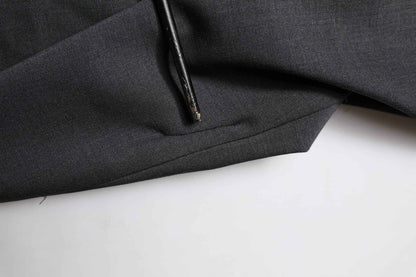 Black Wool Dress Slim Formal Pants