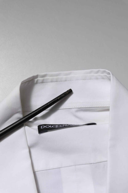 White Cotton Long Sleeves Dress Formal Shirt