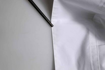 White Cotton Long Sleeves Dress Formal Shirt