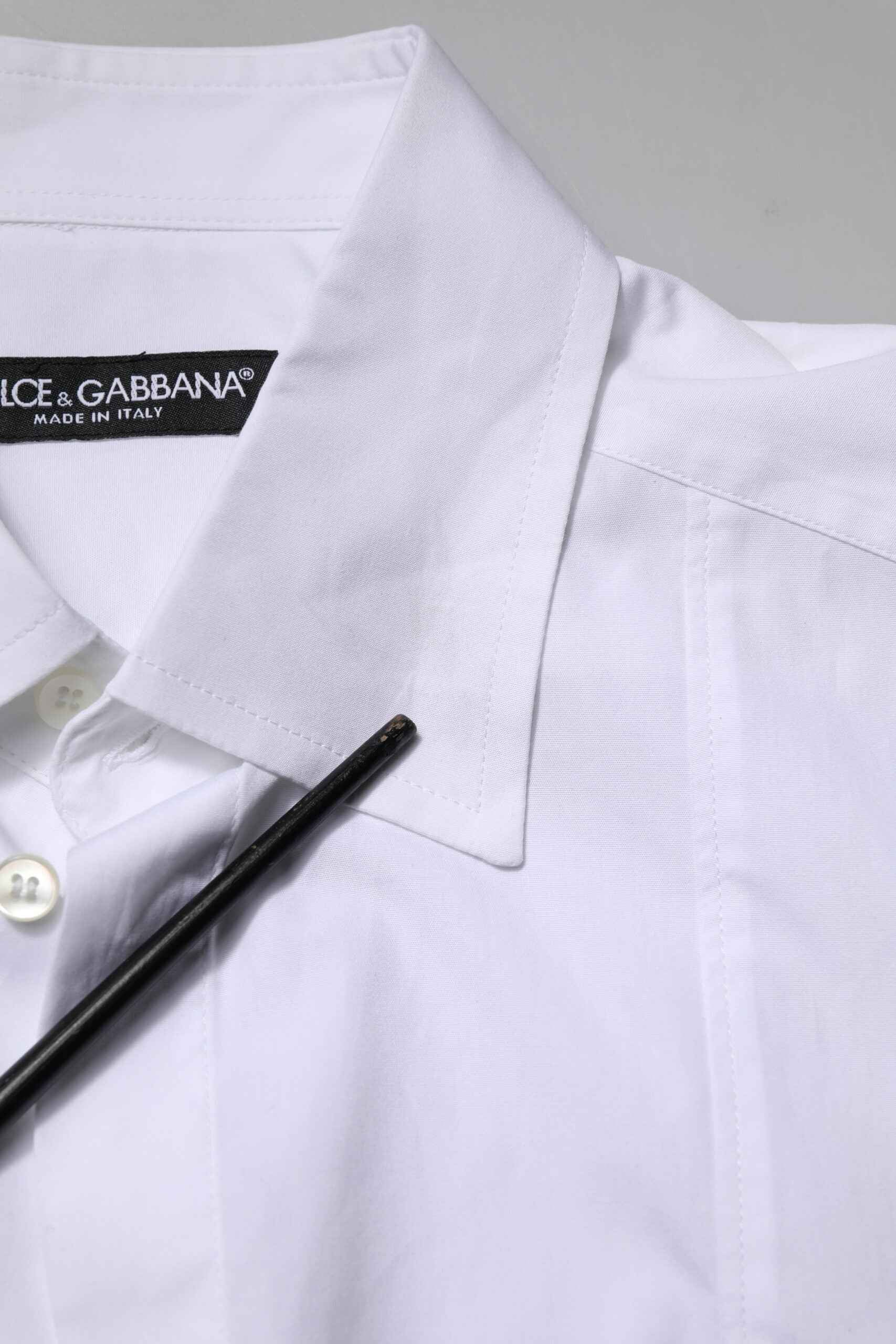 White Cotton Short Sleeves Dress Formal Shirt