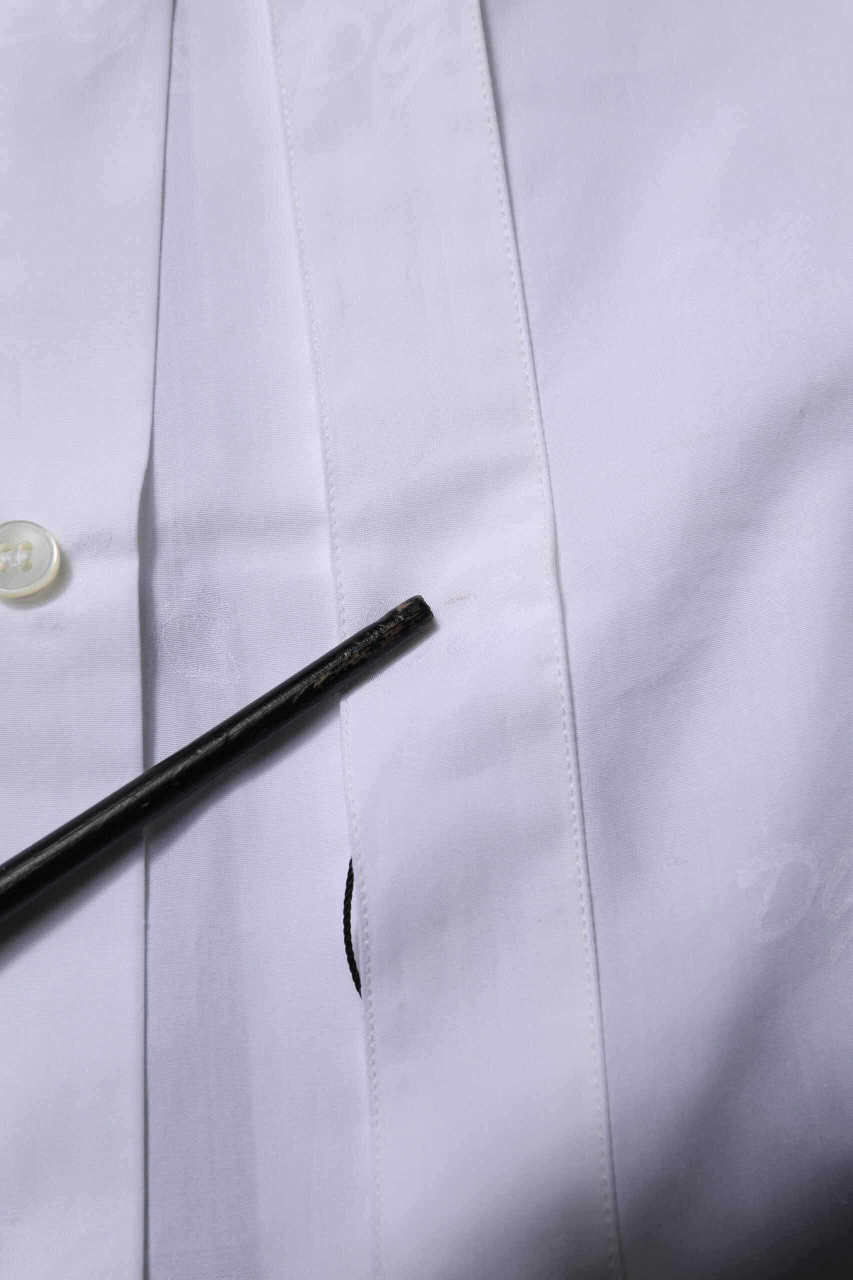 White GOLD Long Sleeves Dress Formal Shirt