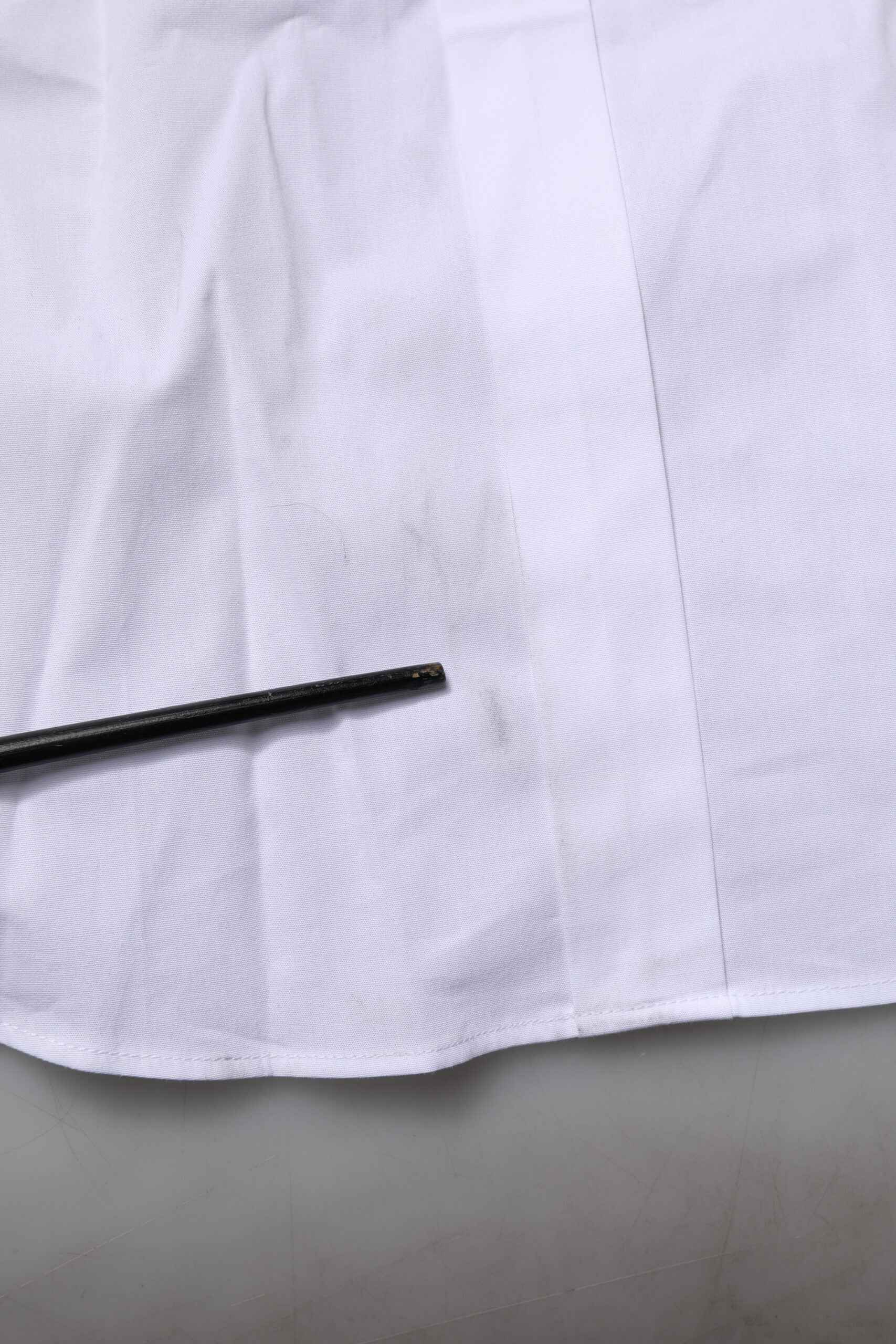 White Cotton GOLD Long Sleeves Formal Shirt
