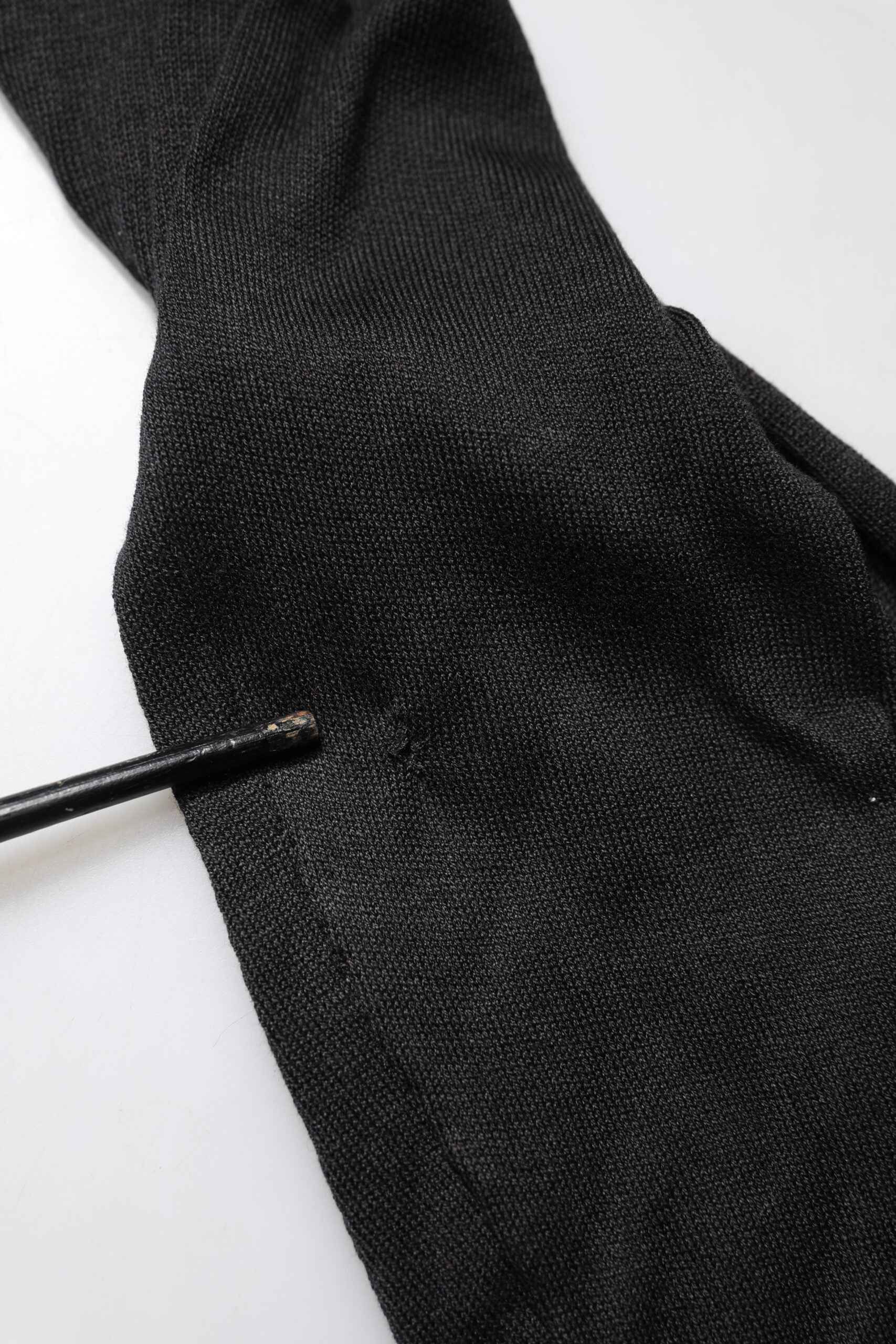 Black Cotton DG Logo Men Sweatshirt Sweater