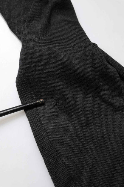 Black Cotton DG Logo Men Sweatshirt Sweater