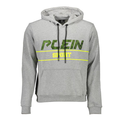Grigio Cotton Men Sweatshirt