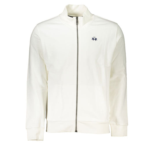 Bianco Cotton Men Sweatshirt