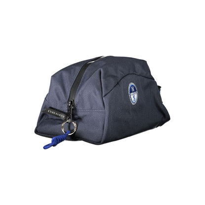 Black Polyester Men's Backpack