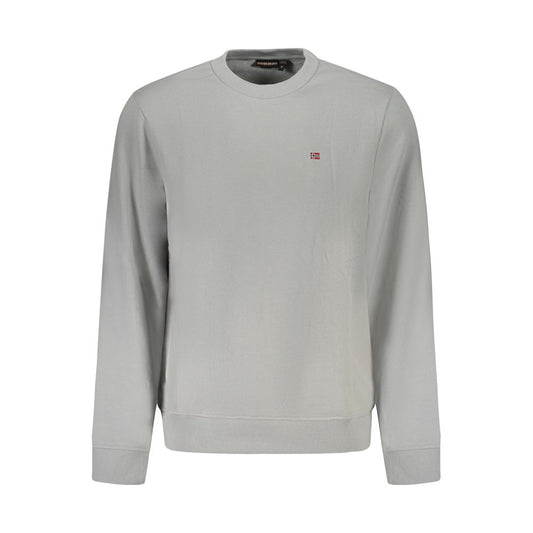 Gray Cotton Men's Sweatshirt