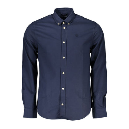 White Cotton Men Shirt