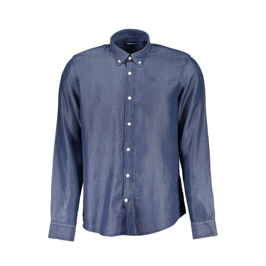 Blue Lyocell Men's Shirt