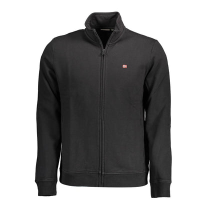 Blue Cotton Men Sweatshirt