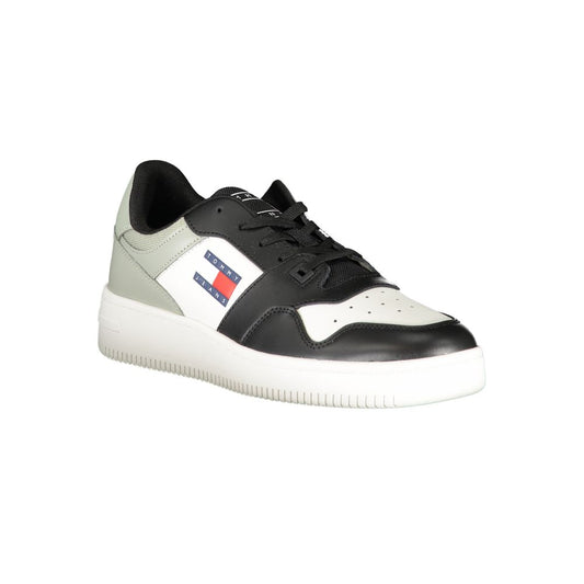 Nero Leather Men Sneaker