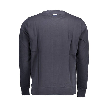 Blue Cotton Men's Sweatshirt