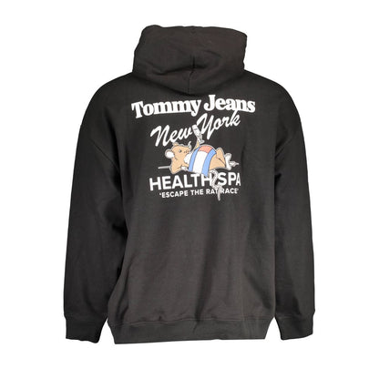"Black Cotton Men's Sweatshirt"