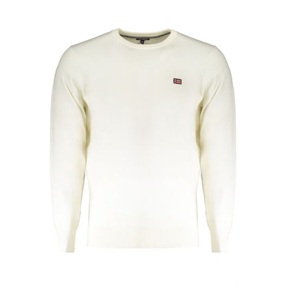Bianco Poliammide Men's Sweater