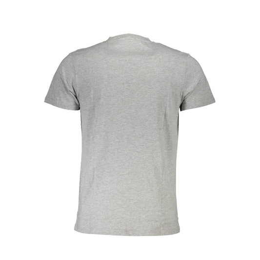 Brown Cotton Men T-Shirt