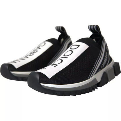 Black White Slip On Sorrento Sneakers Shoes