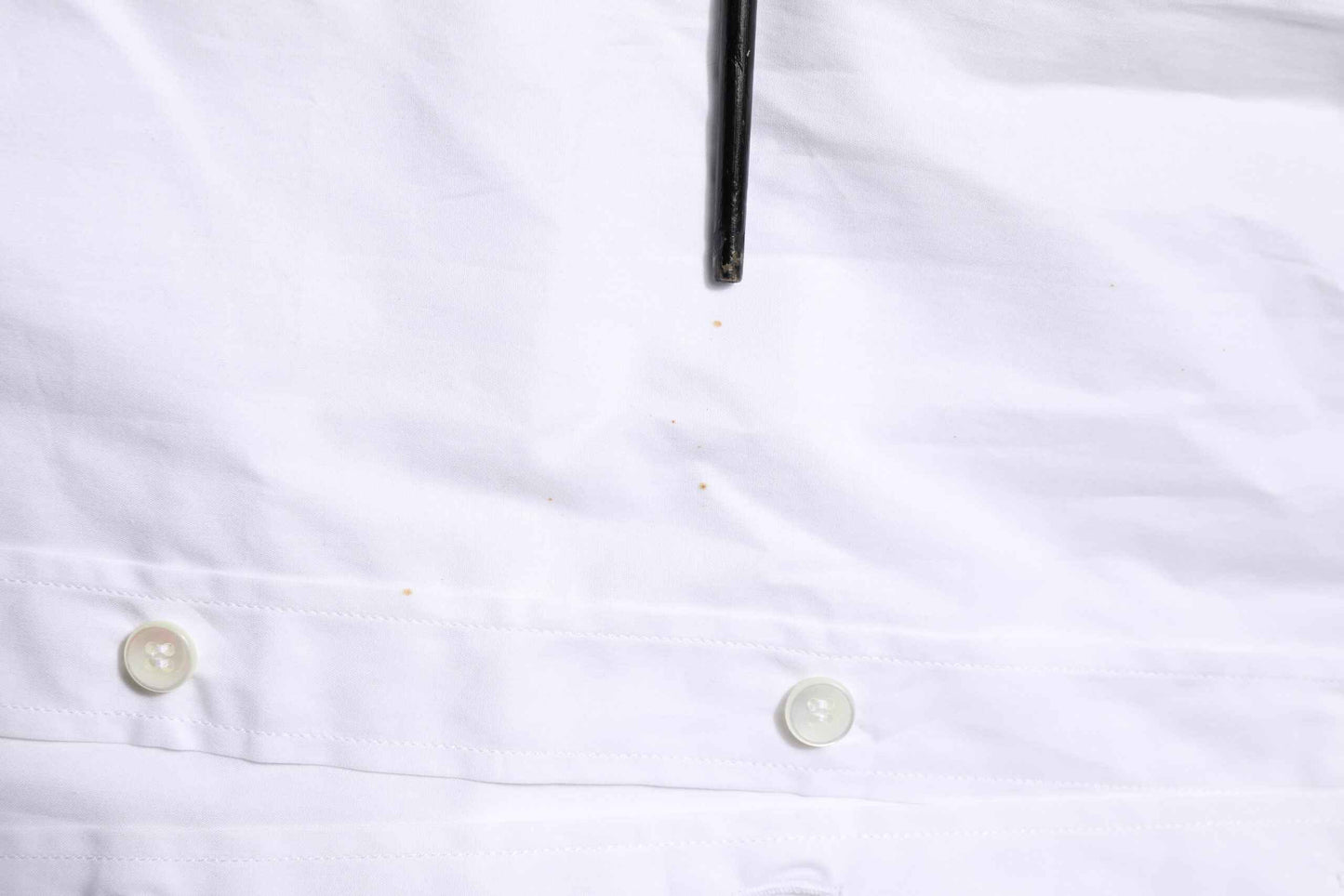 White Cotton GOLD Long Sleeves Formal Shirt