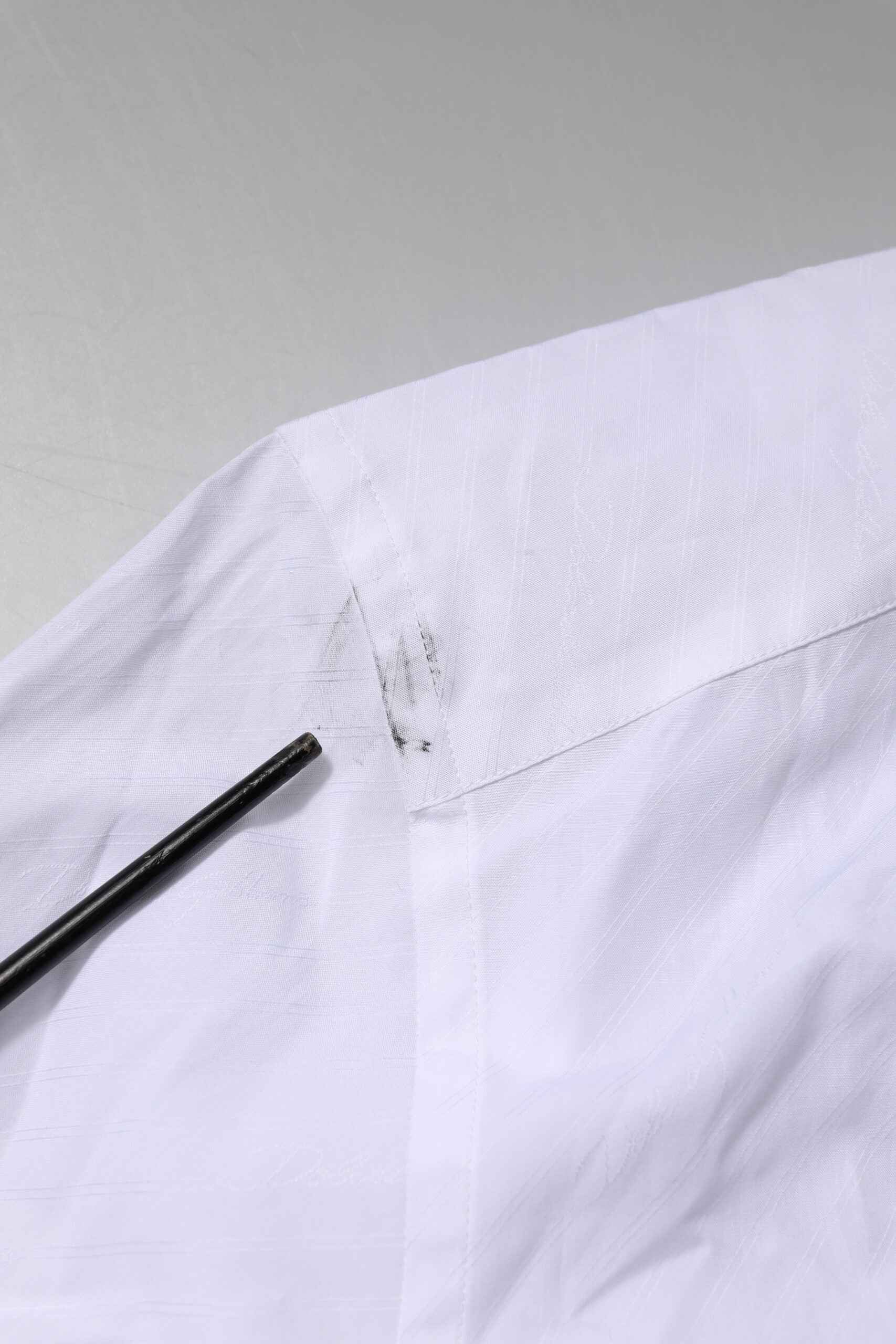 White Cotton GOLD Long Sleeves Formal Shirt