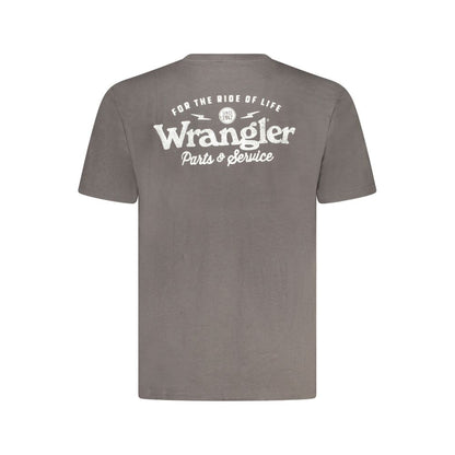 Black Cotton Men's T-Shirt