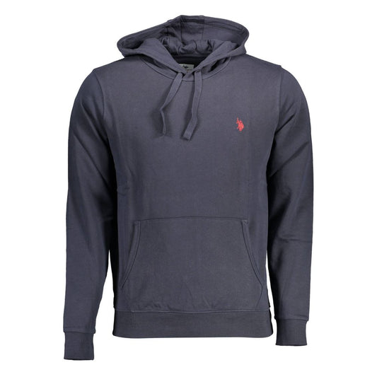 Blue Cotton Men's Sweatshirt